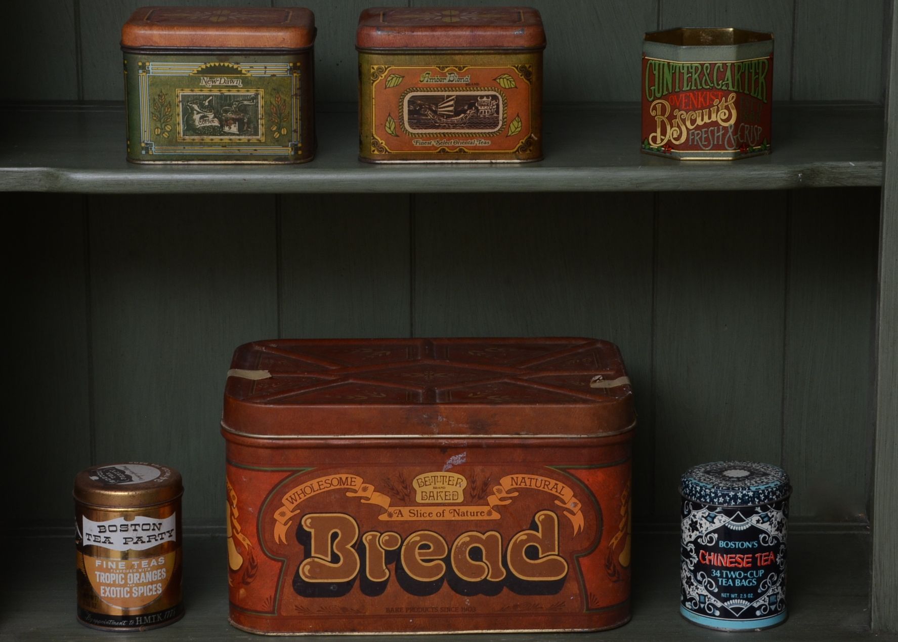 Vintage Tin Collection