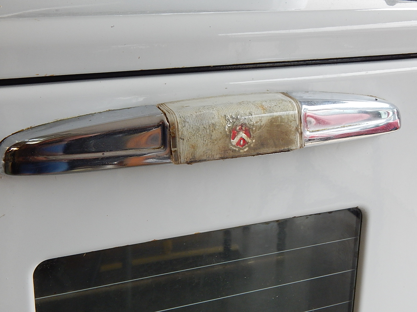 1952 Tappan White Porcelain Stove