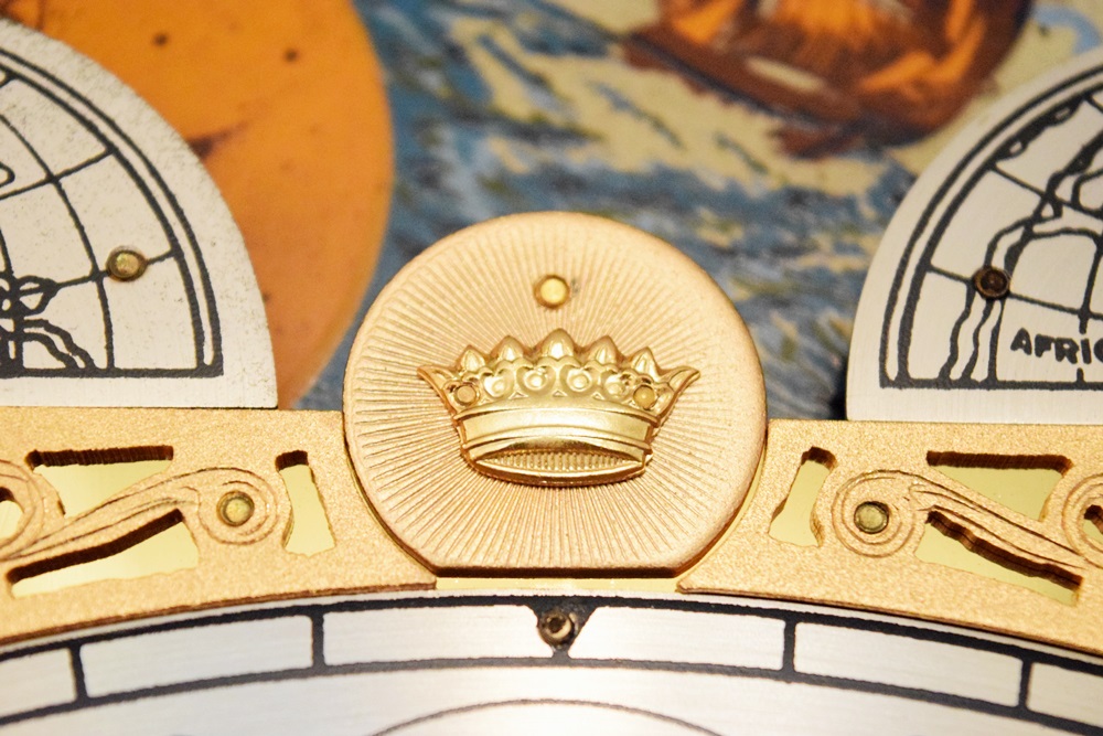 Herschede "The Clock" Model 250, Nine Tube Hall Clock in Burl