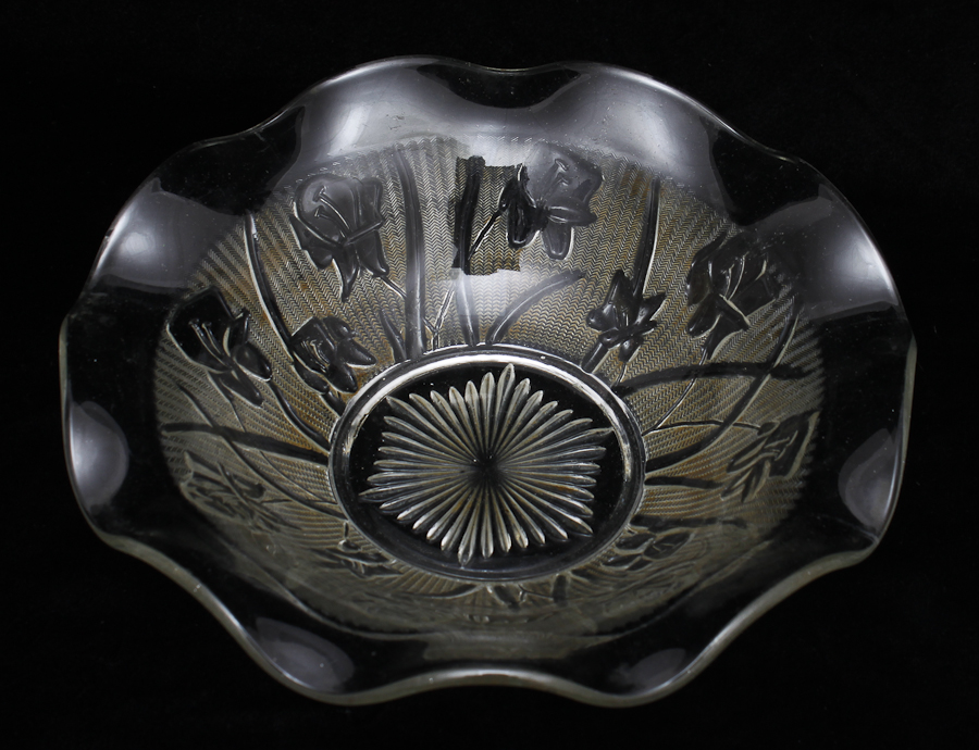 Group of Vintage Depression Glass Dishes