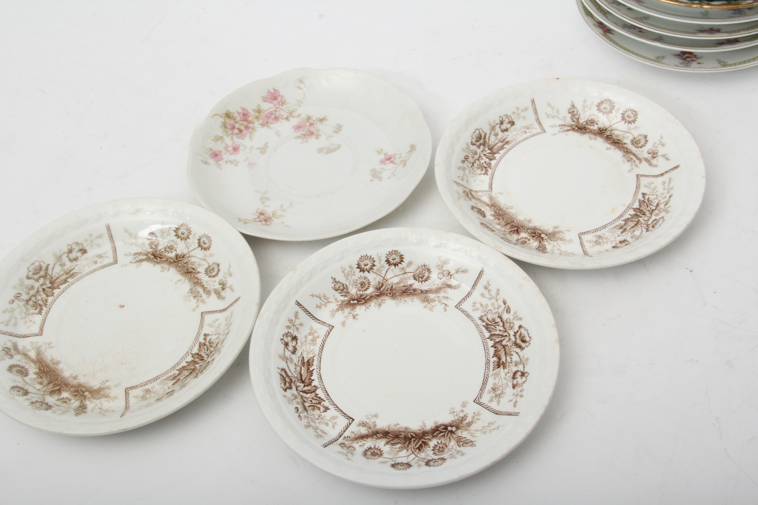 Antique and Vintage Saucers and Small Plates