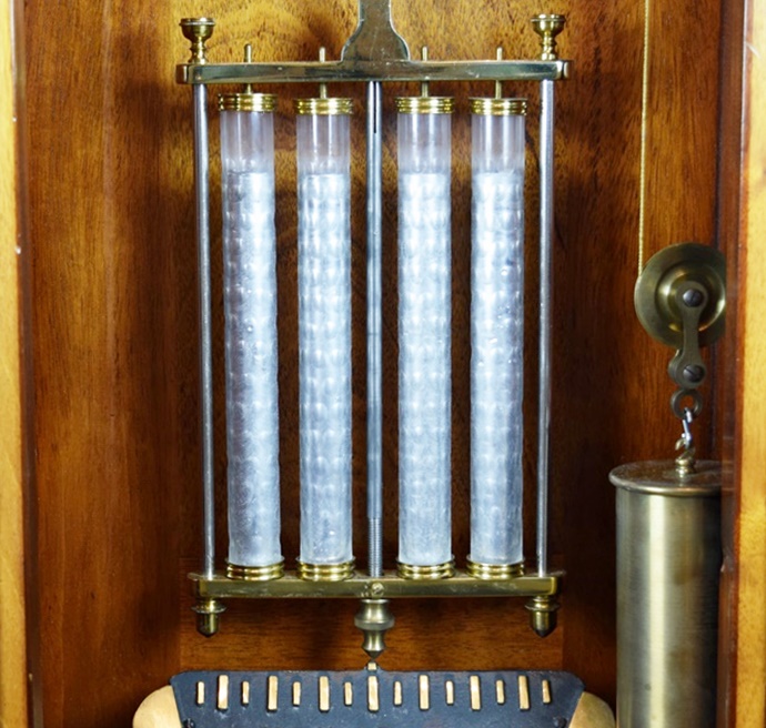 E. Howard Astronomical Regulator #44 Clock in Carved Walnut Case