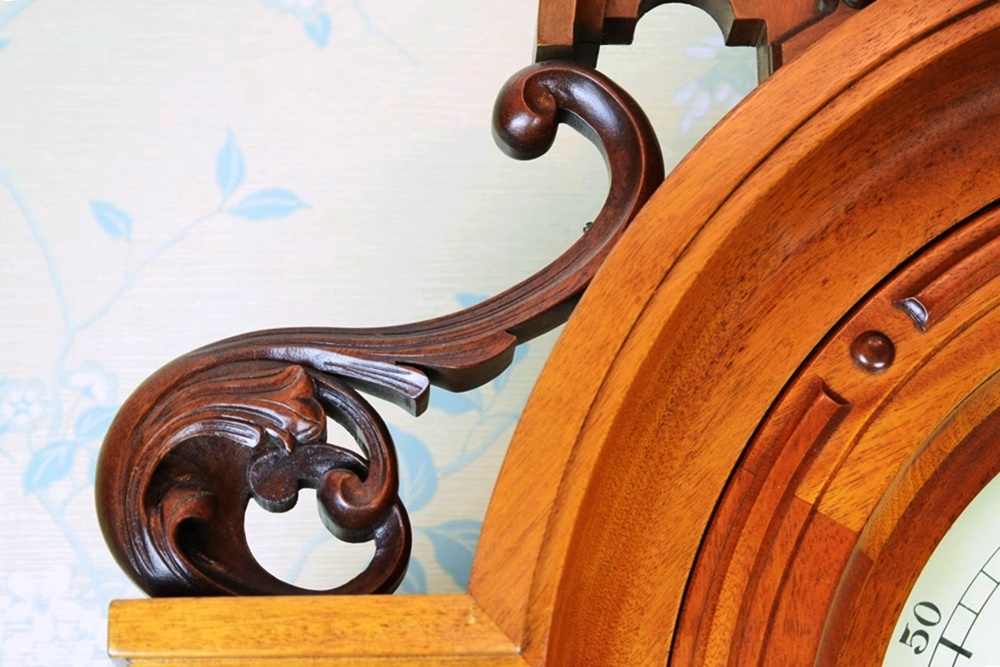 E. Howard Astronomical Regulator #44 Clock in Carved Walnut Case