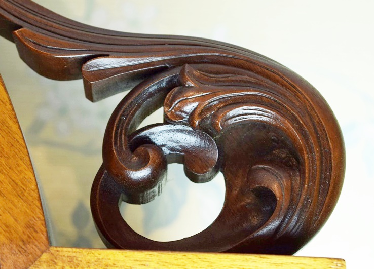 E. Howard Astronomical Regulator #44 Clock in Carved Walnut Case