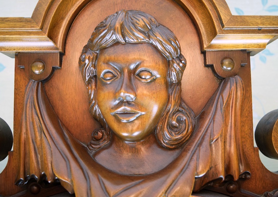 E. Howard Astronomical Regulator #44 Clock in Carved Walnut Case