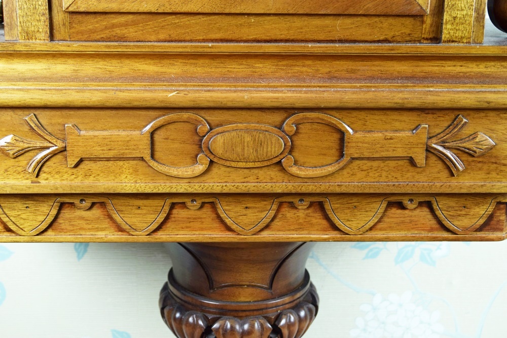 E. Howard Astronomical Regulator #44 Clock in Carved Walnut Case