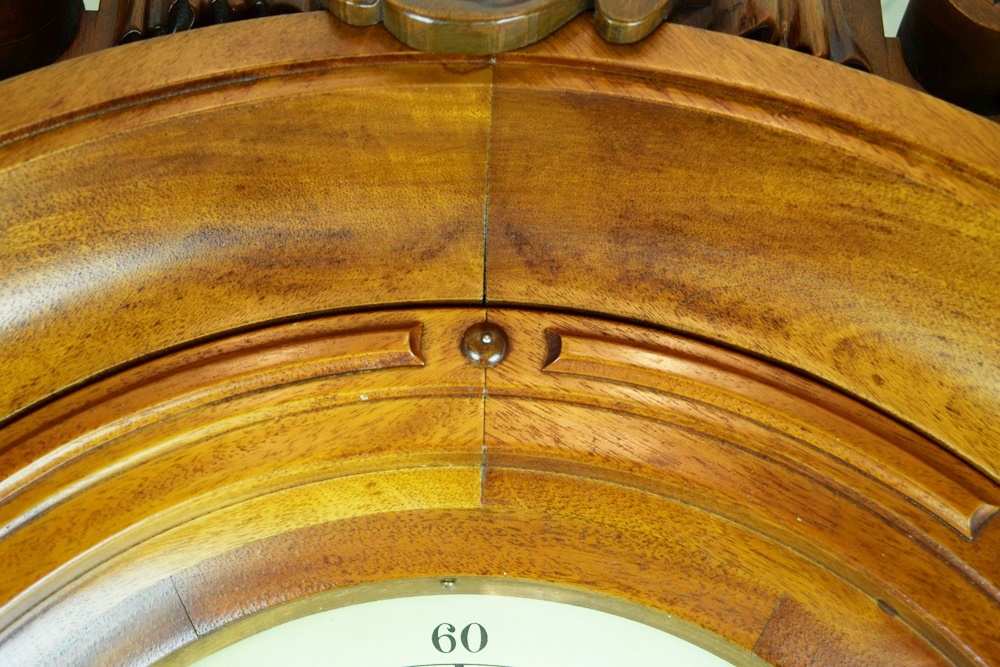 E. Howard Astronomical Regulator #44 Clock in Carved Walnut Case