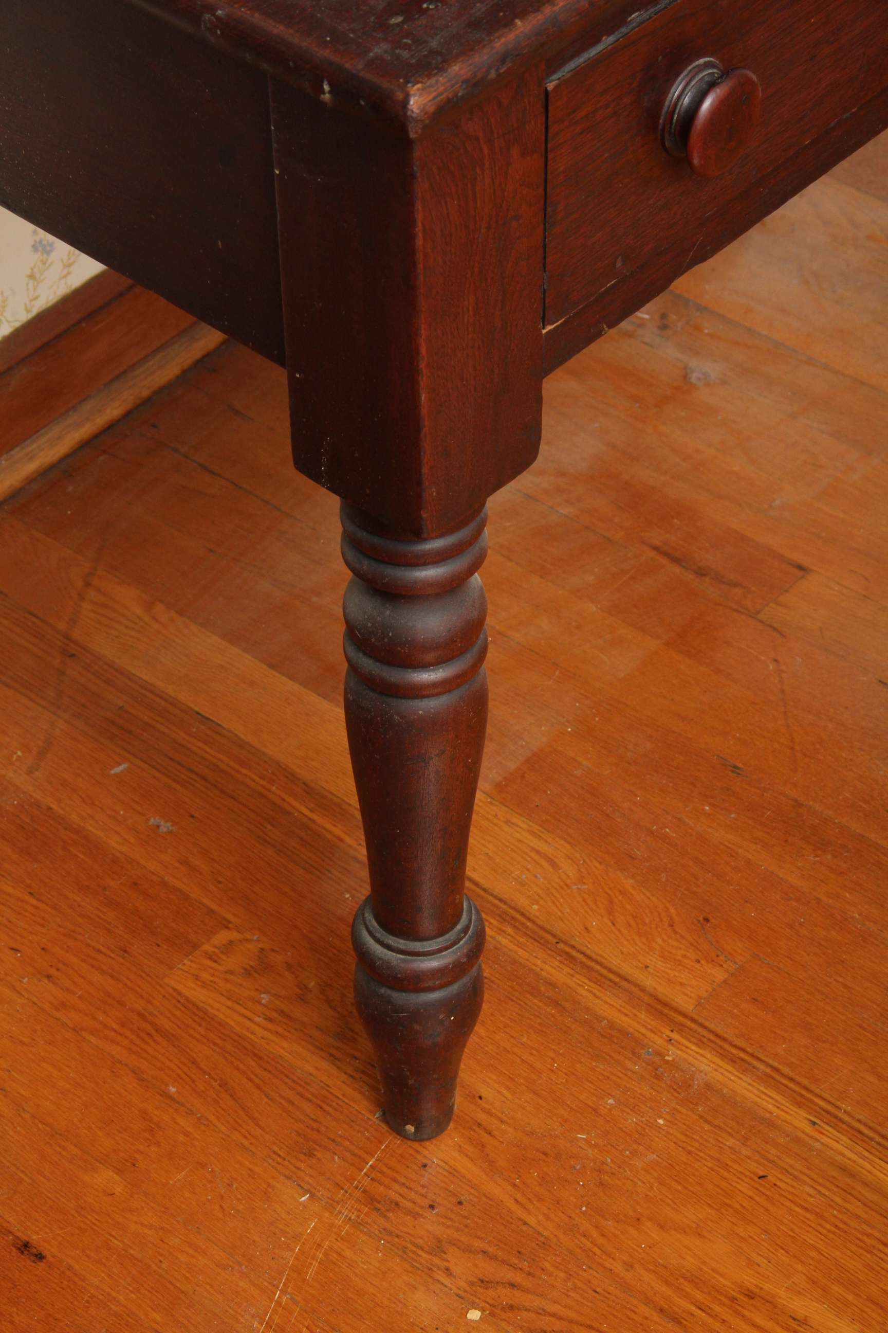 Antique Walnut Plantation Desk