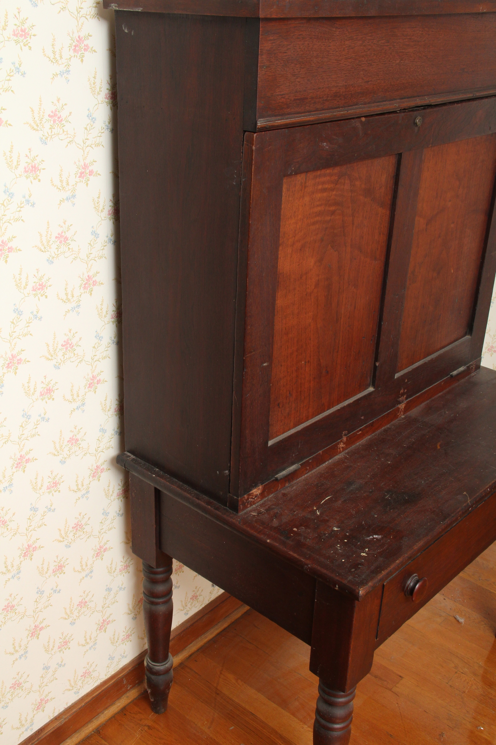 Antique Walnut Plantation Desk