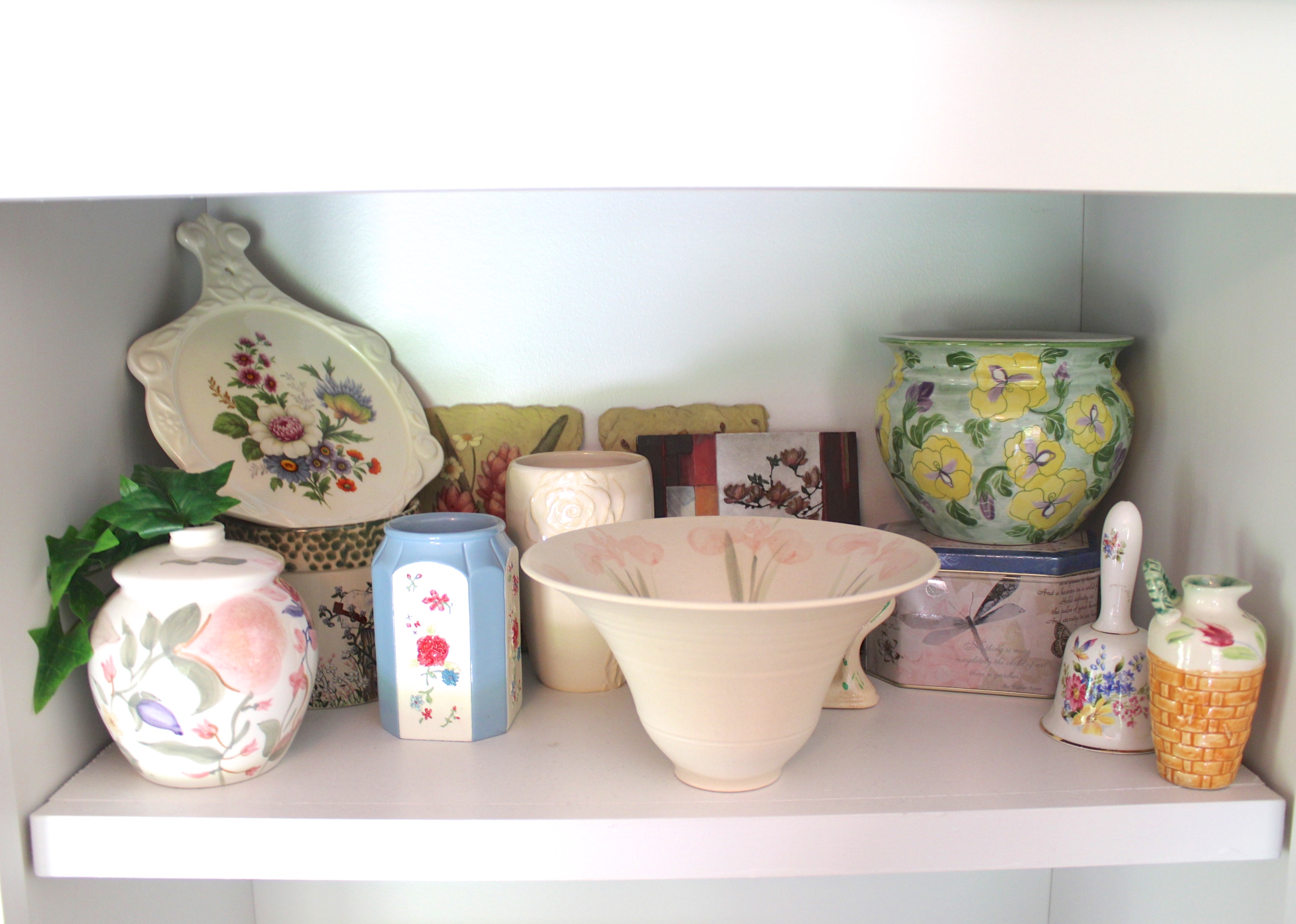 Various Floral Theme Decor