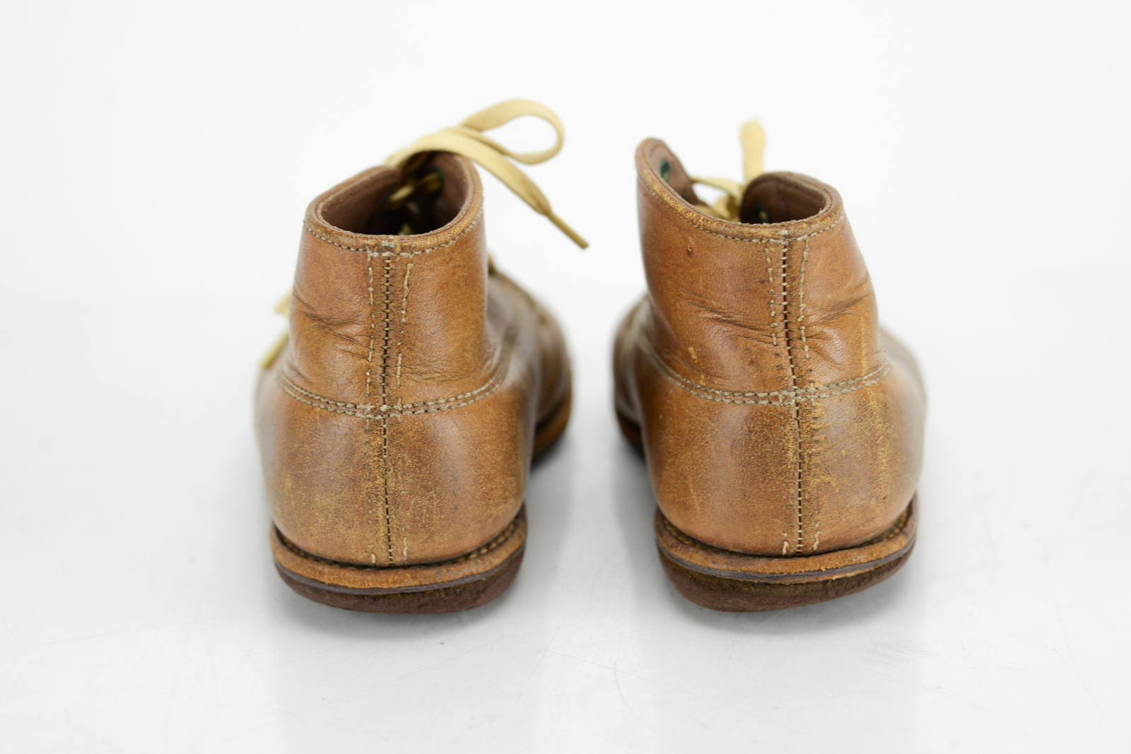 Vintage Red Goose Toddler Leather Booties