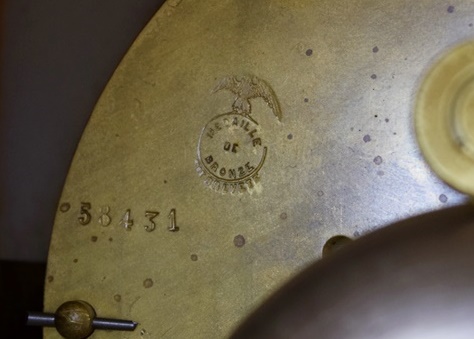 19th Century French Figural Mystery Clock on Alabaster Base