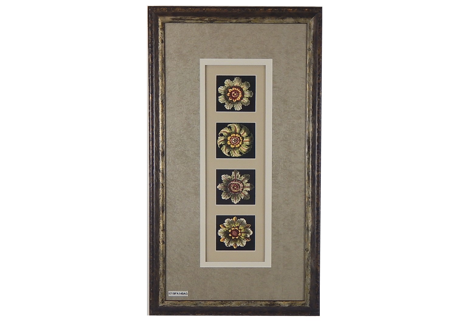 Framed Modern Floral Print