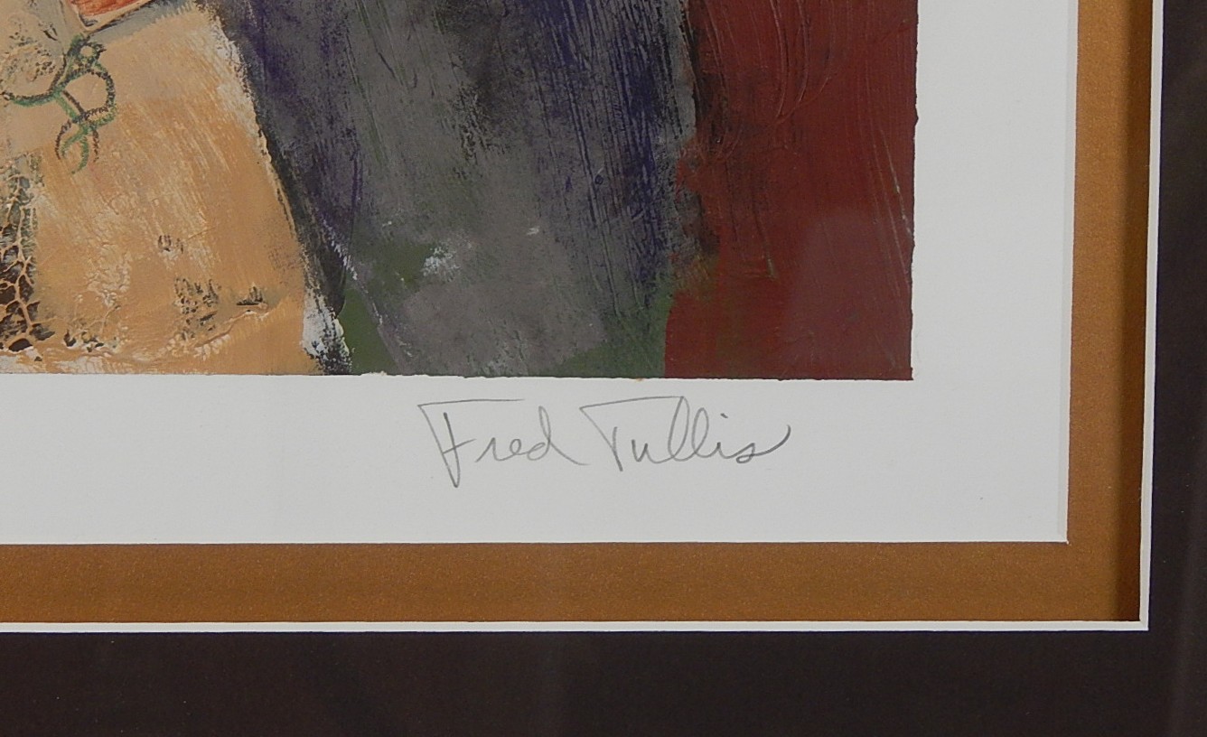 Original Fred Tullis Signed Monoprint