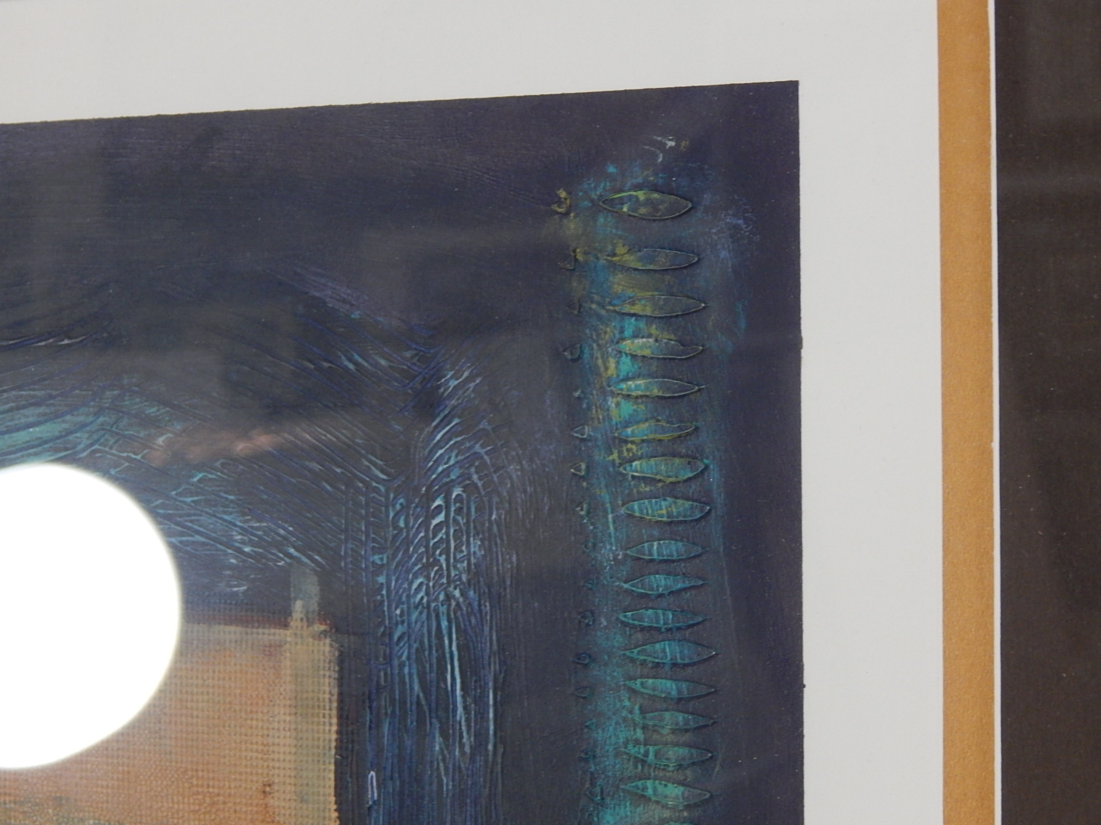 Original Fred Tullis Signed Monoprint