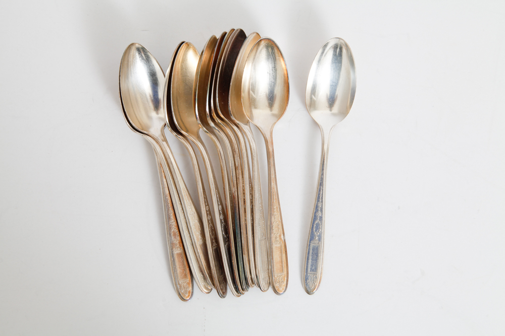 Oneida Community "Grosvenor" Silver Plate Flatware