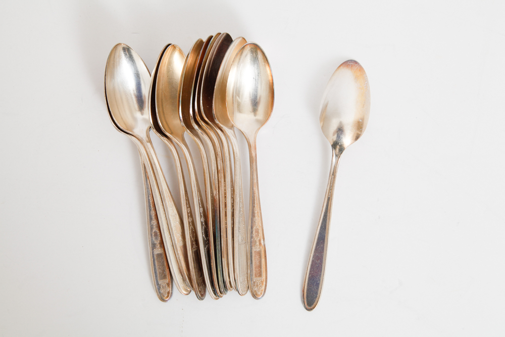 Oneida Community "Grosvenor" Silver Plate Flatware