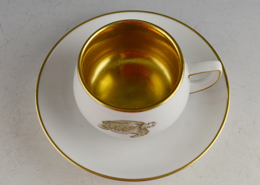 Thomas "LaCroix" Turtle Cup and Saucer