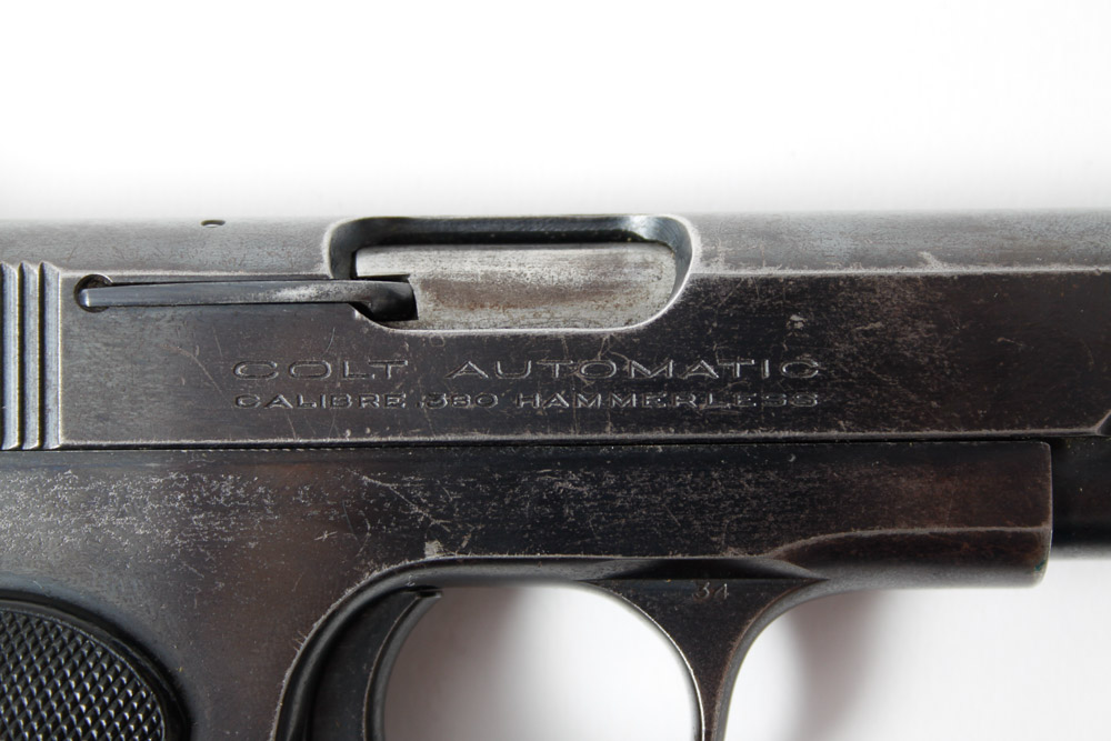 Colt .380 Pocket Hammerless Pistol