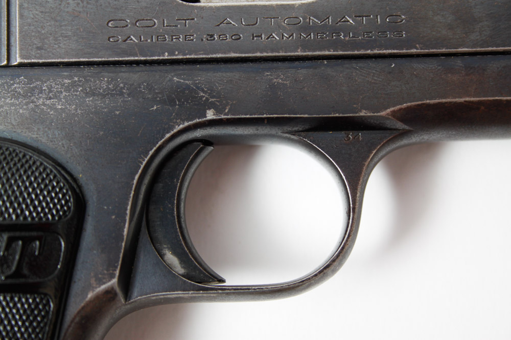 Colt .380 Pocket Hammerless Pistol
