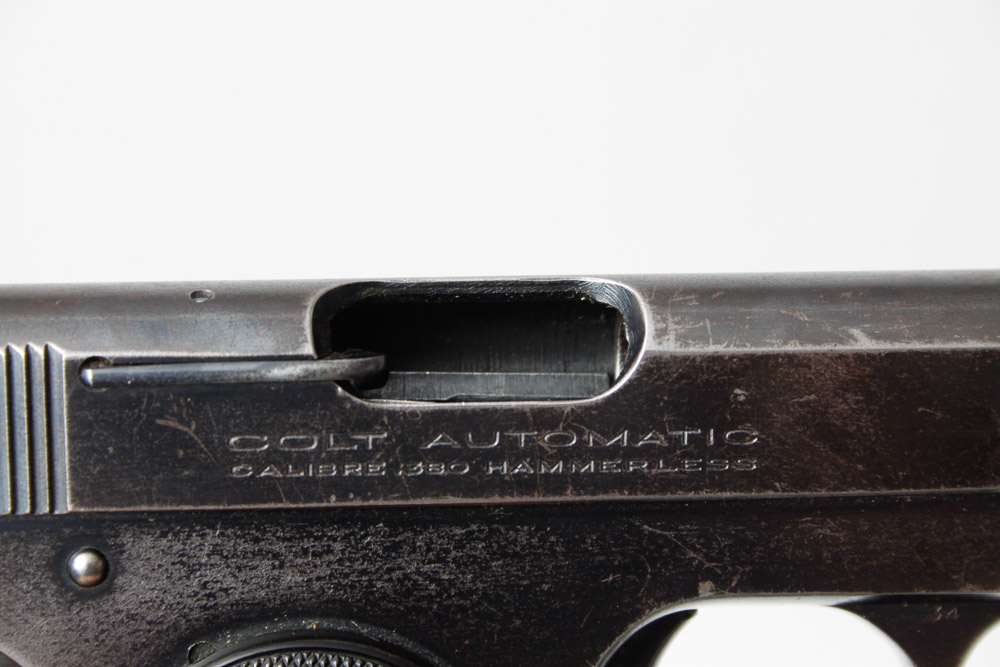 Colt .380 Pocket Hammerless Pistol