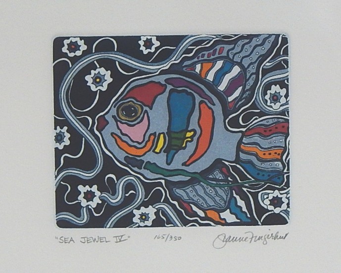 Reproduction Art Prints - Modern Primary Tones with Black