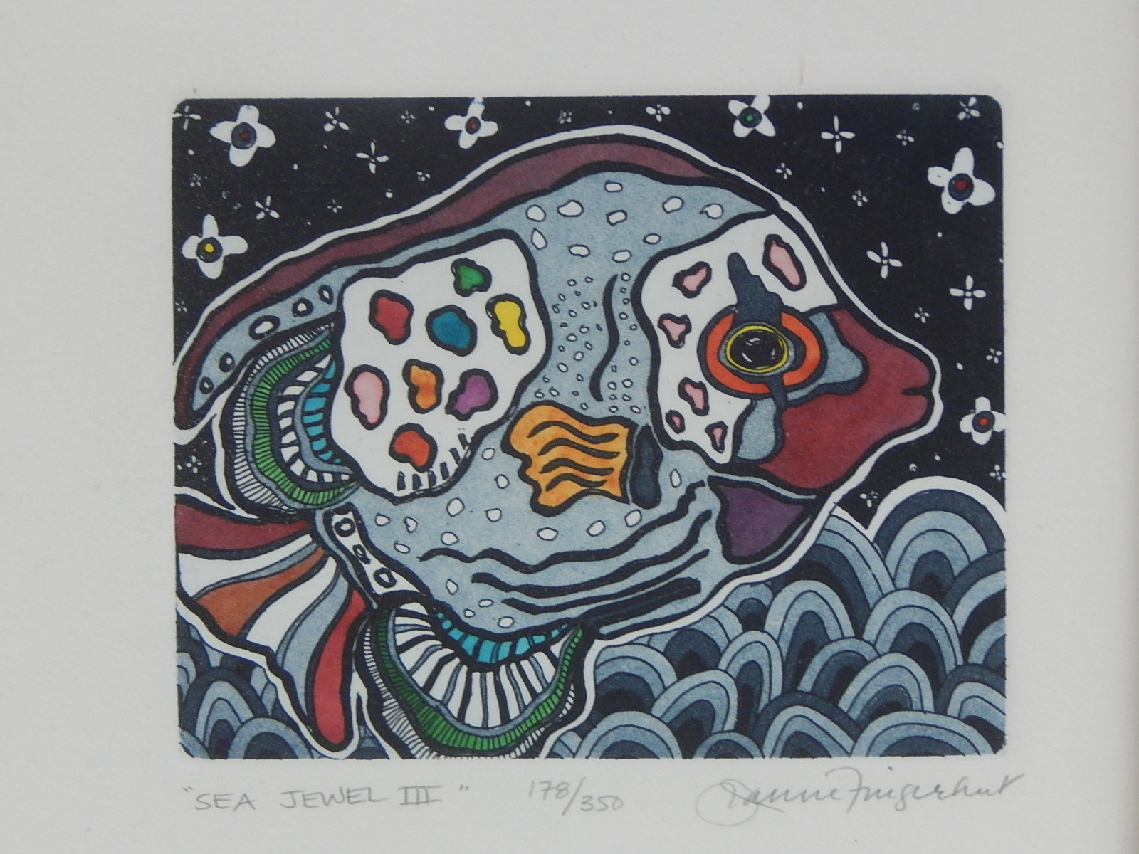 Reproduction Art Prints - Modern Primary Tones with Black