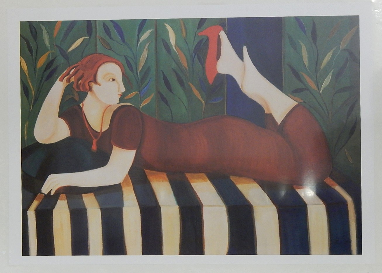 Reproduction Art Prints - Modern Primary Tones with Black