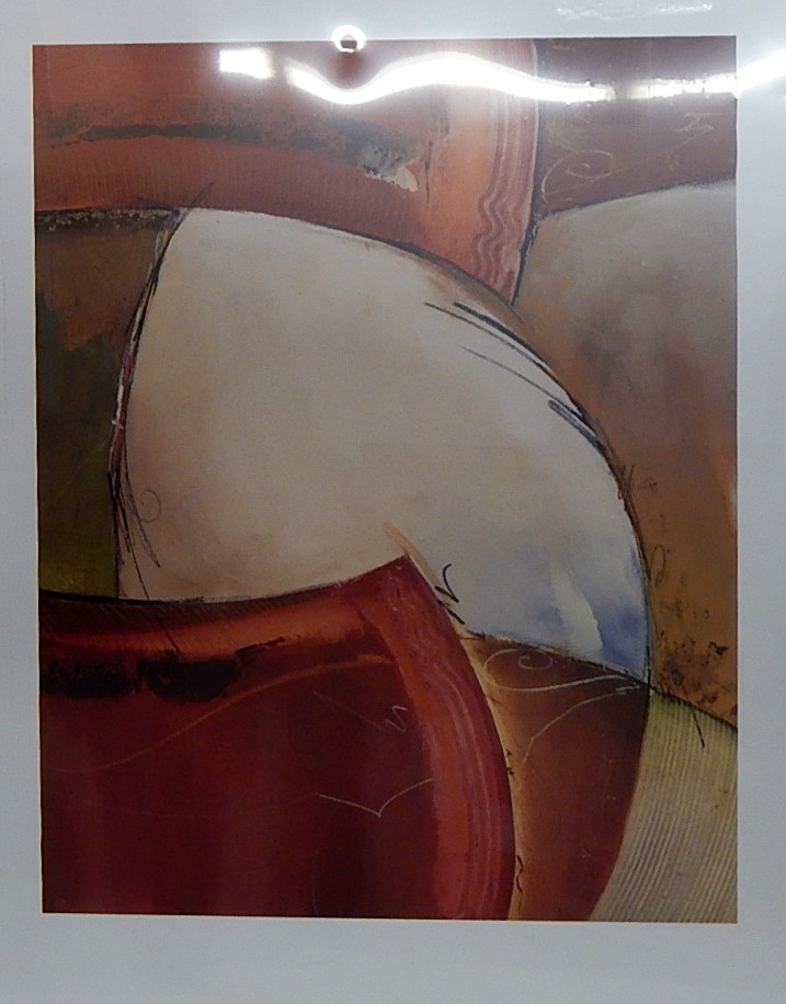 Reproduction Art Prints - Reds and Browns