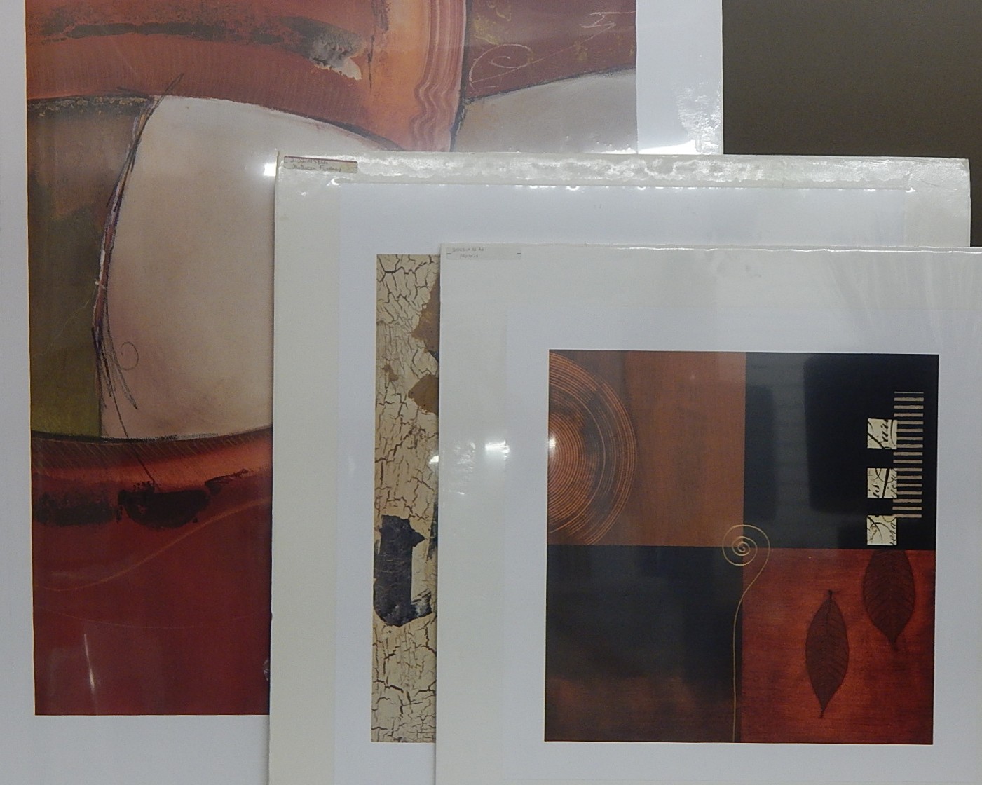 Reproduction Art Prints - Reds and Browns