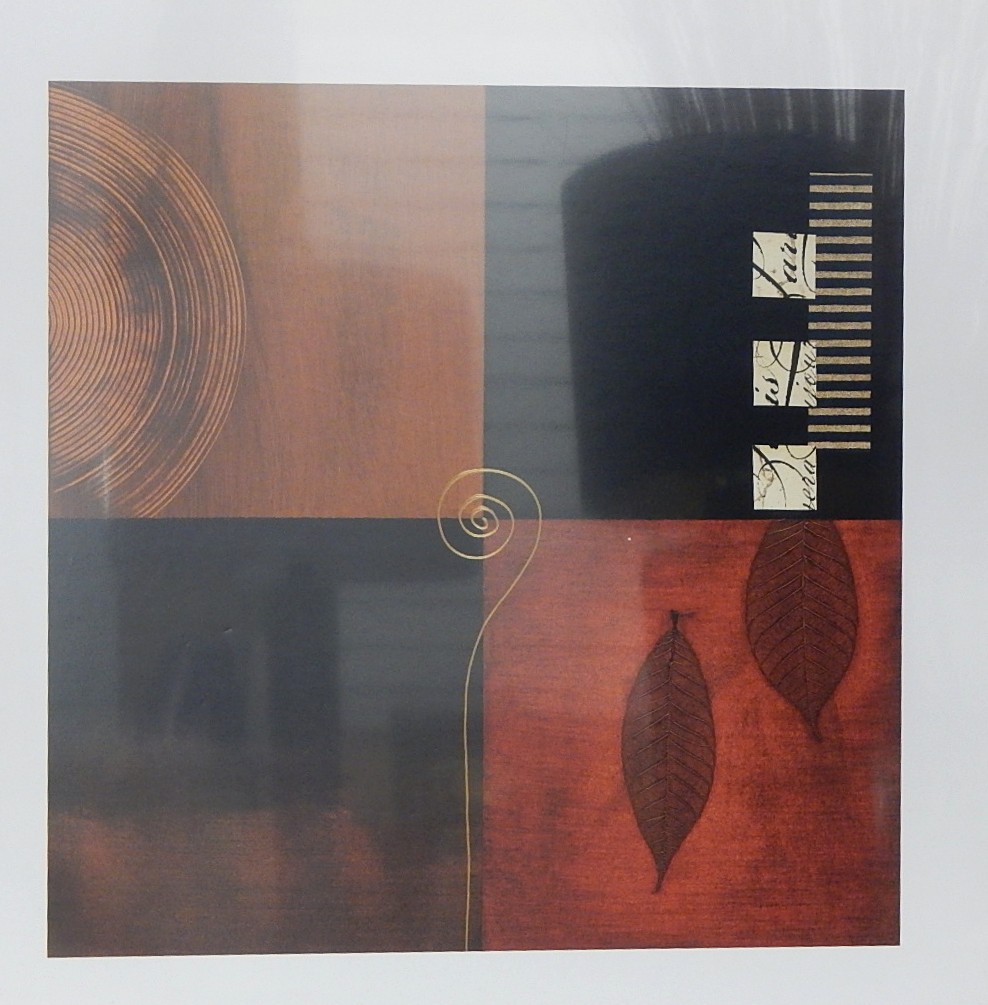 Reproduction Art Prints - Reds and Browns