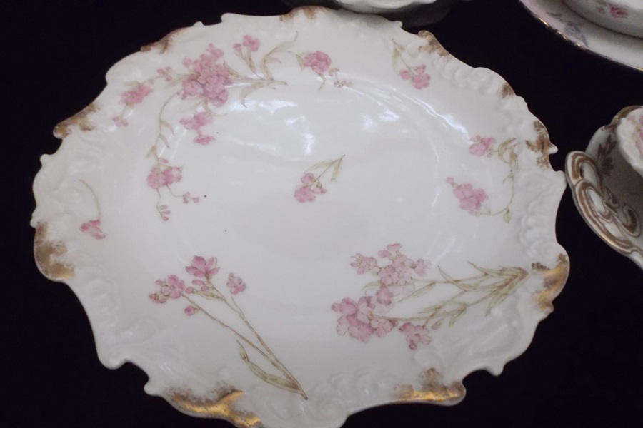 Twelve Pieces of Mostly Haviland Limoges China