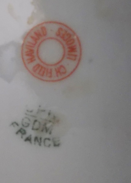 Twelve Pieces of Mostly Haviland Limoges China