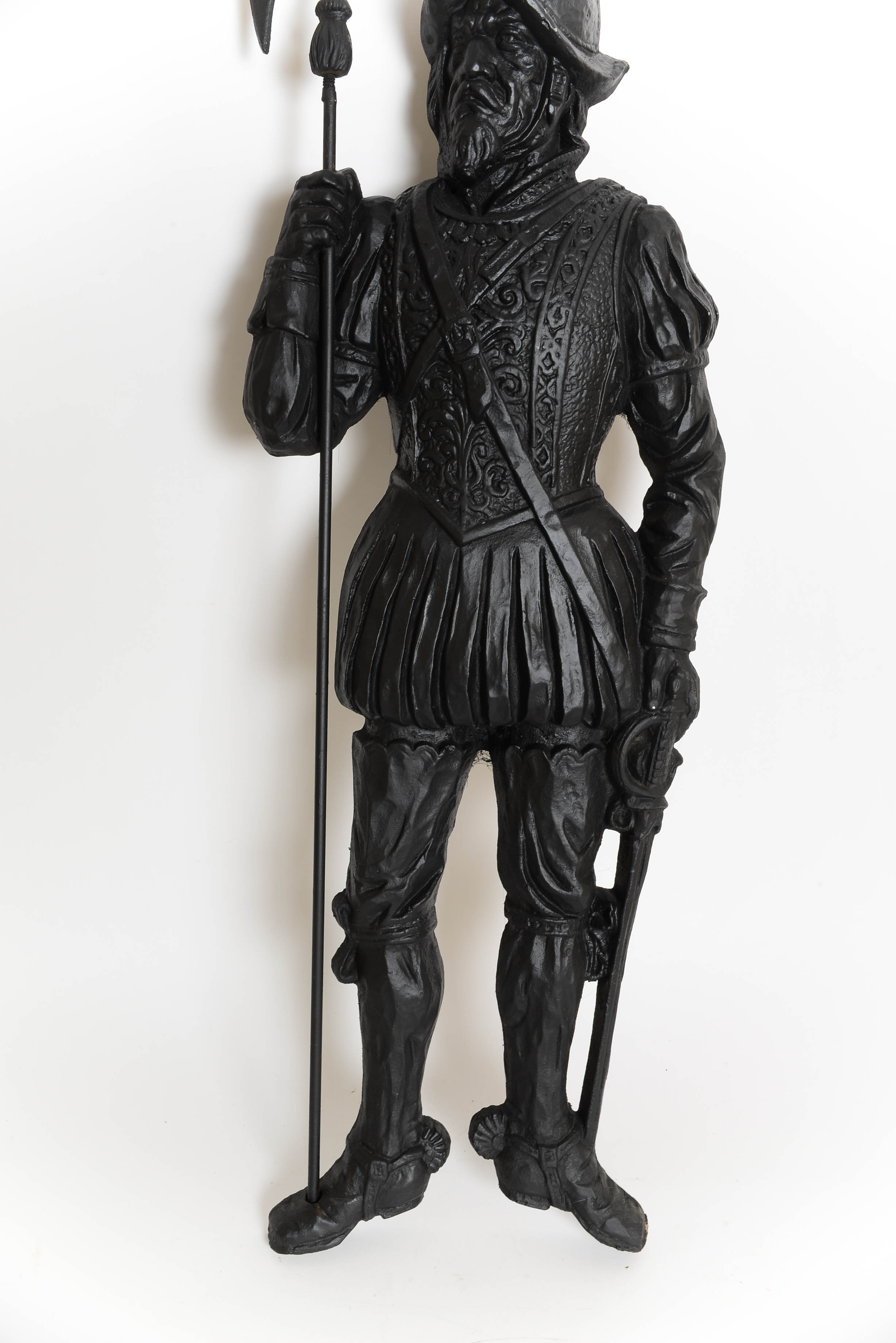 Antique French Chevalier Wall Hanging