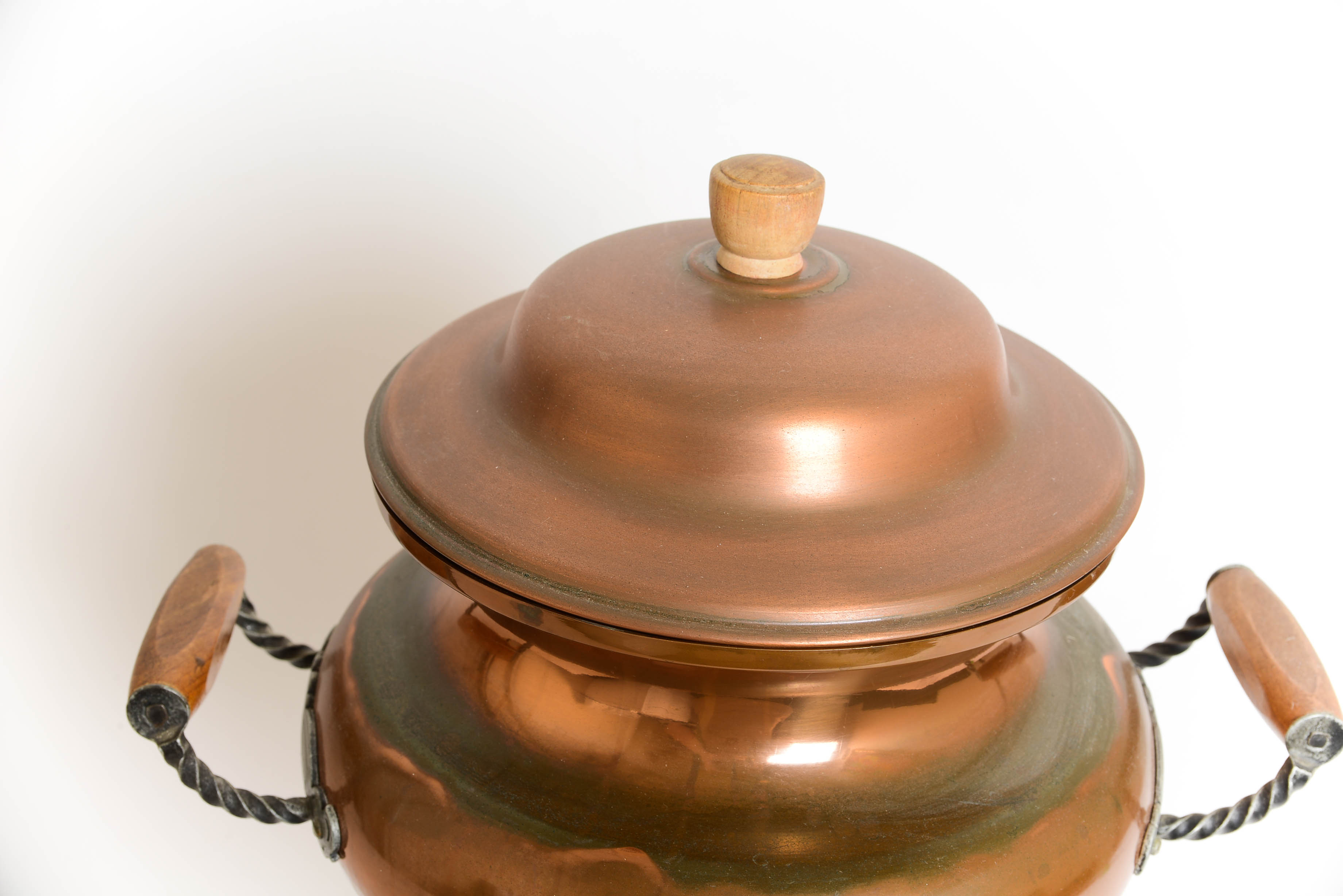 Antique Copper Beverage Dispenser