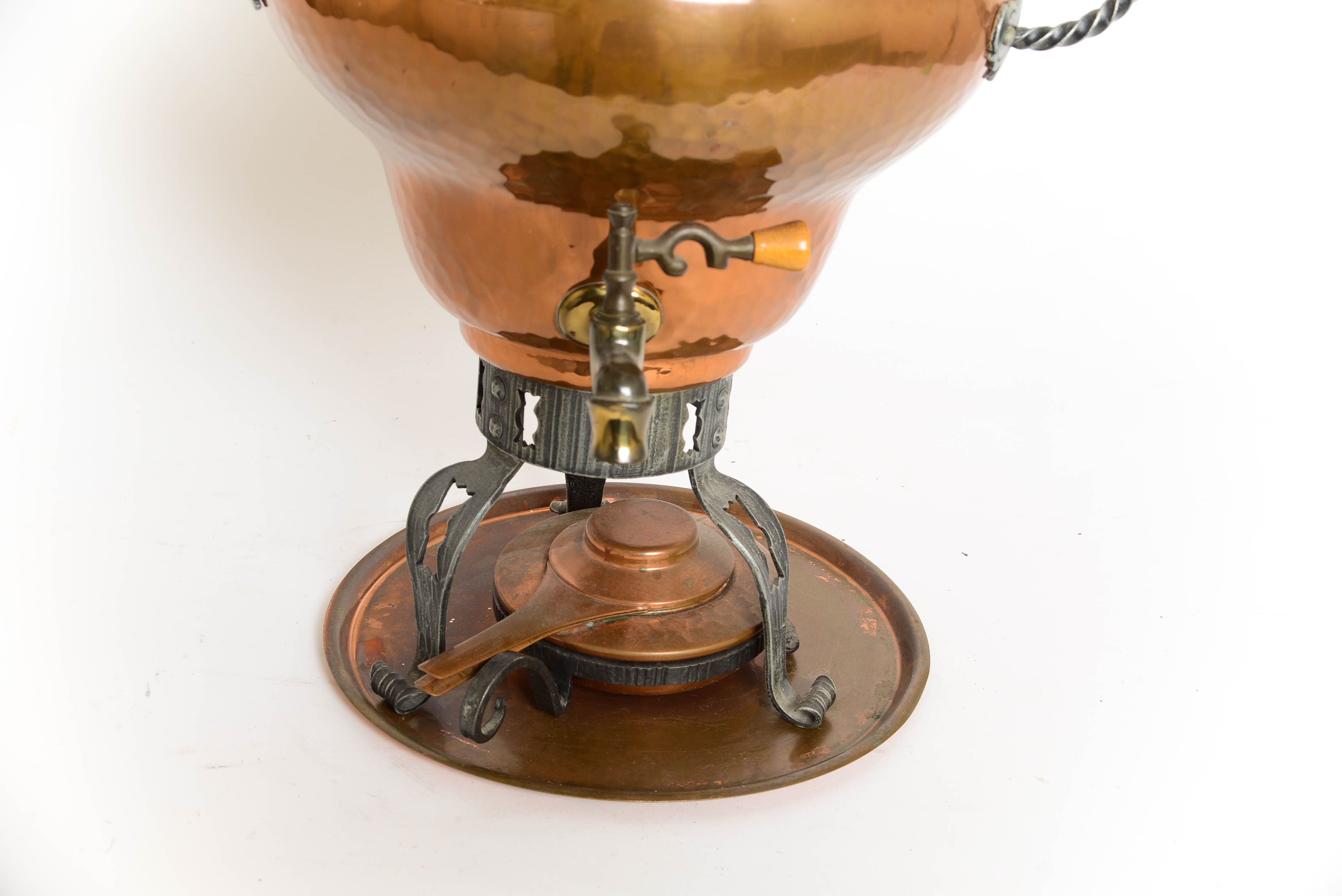 Antique Copper Beverage Dispenser