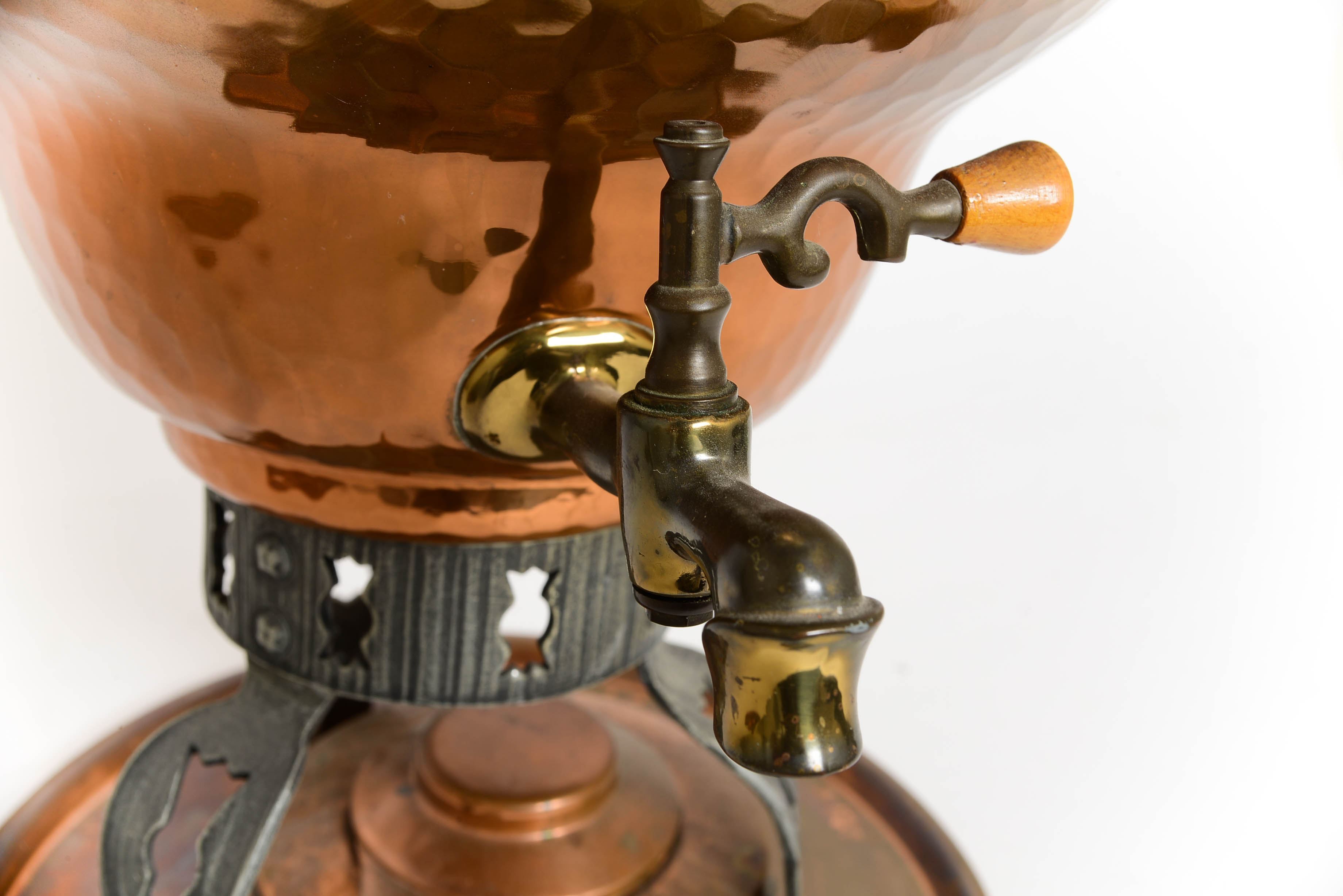 Antique Copper Beverage Dispenser