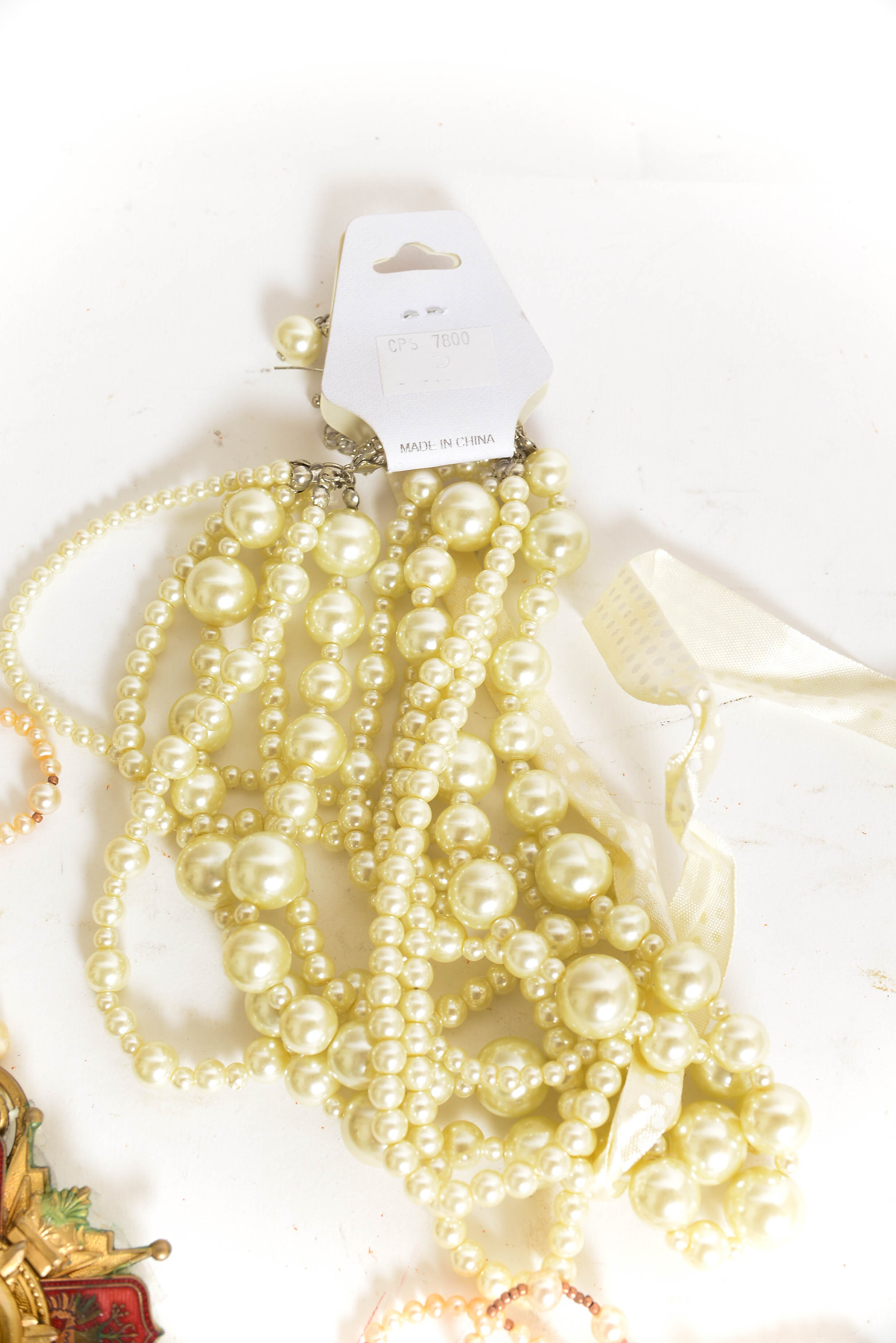 Collection of Pearl Costume Jewelry