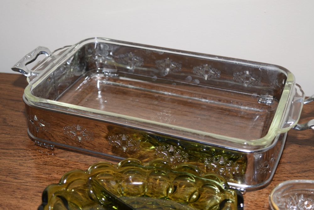 Vintage Glass Serving Ware