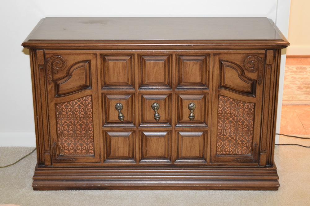 Vintage Sylvania Stereo Console
