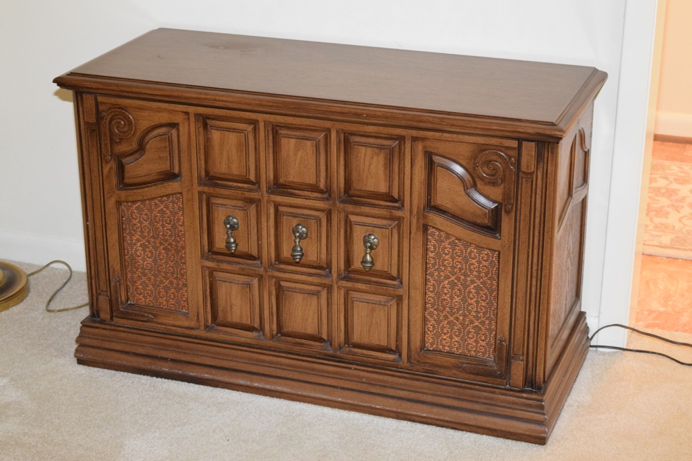 Vintage Sylvania Stereo Console