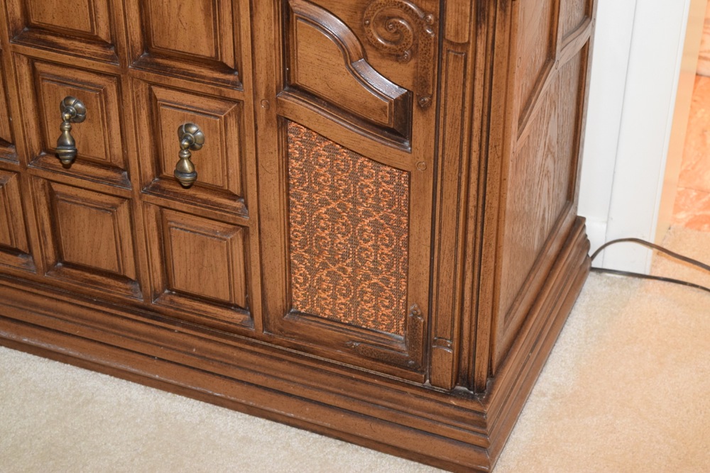 Vintage Sylvania Stereo Console