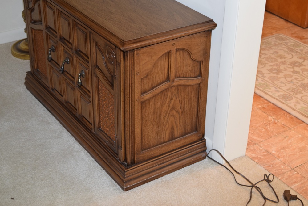 Vintage Sylvania Stereo Console