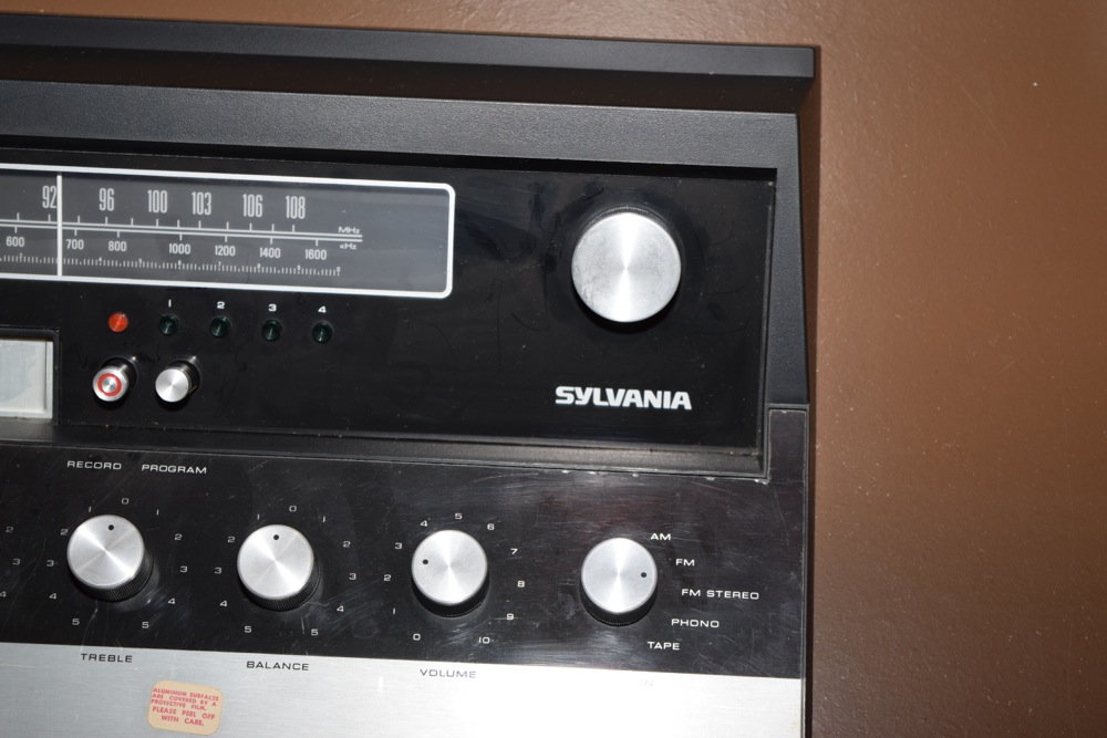 Vintage Sylvania Stereo Console