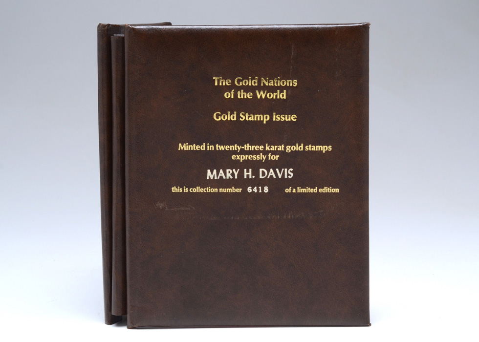 The Gold Nations of the World Gold Stamp Issue Set