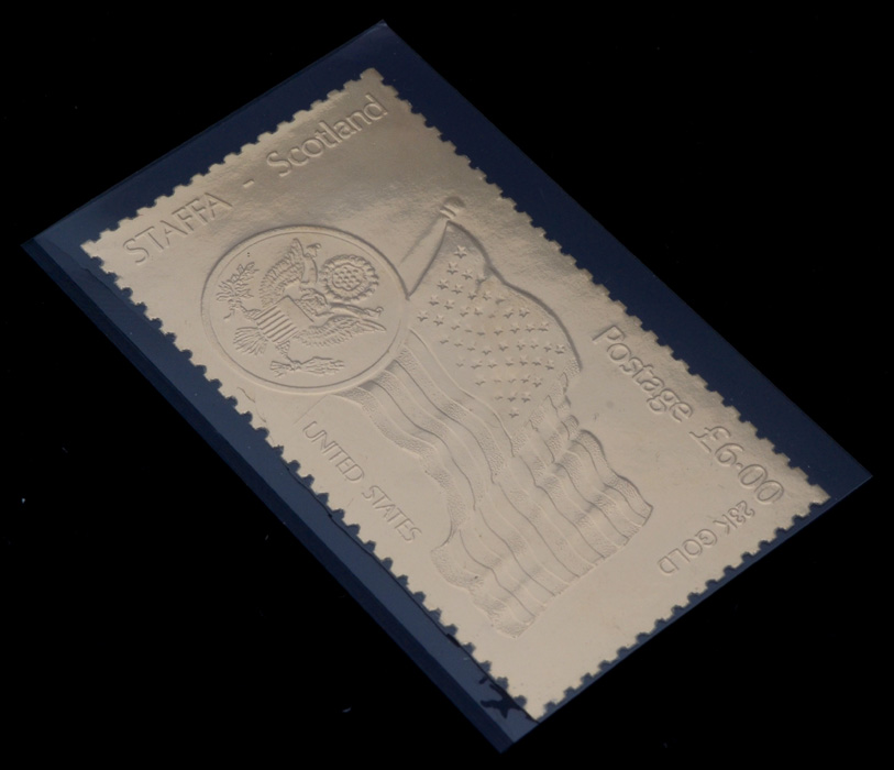 The Gold Nations of the World Gold Stamp Issue Set