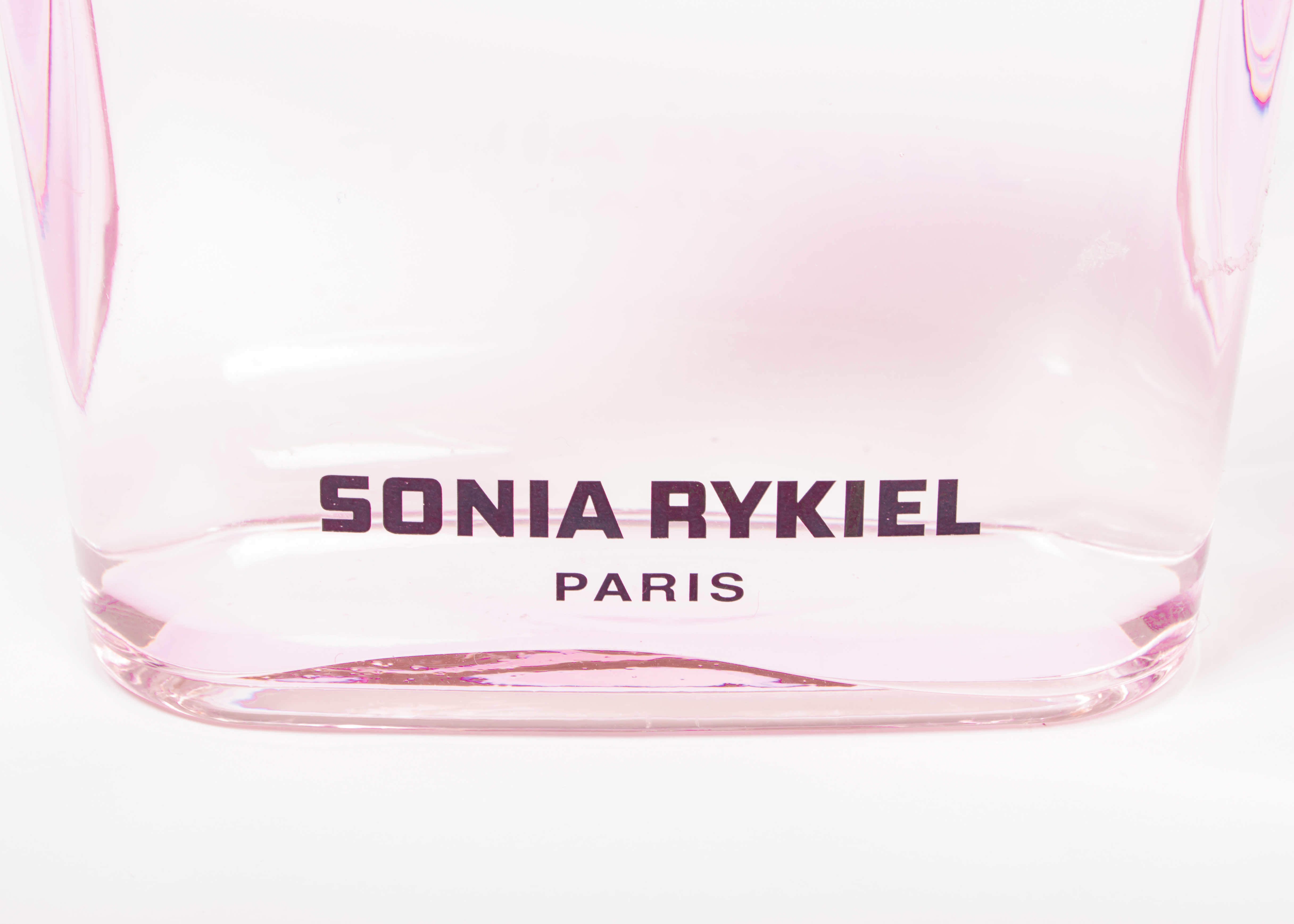 Large Factice Rykiel Rose Perfume Bottle