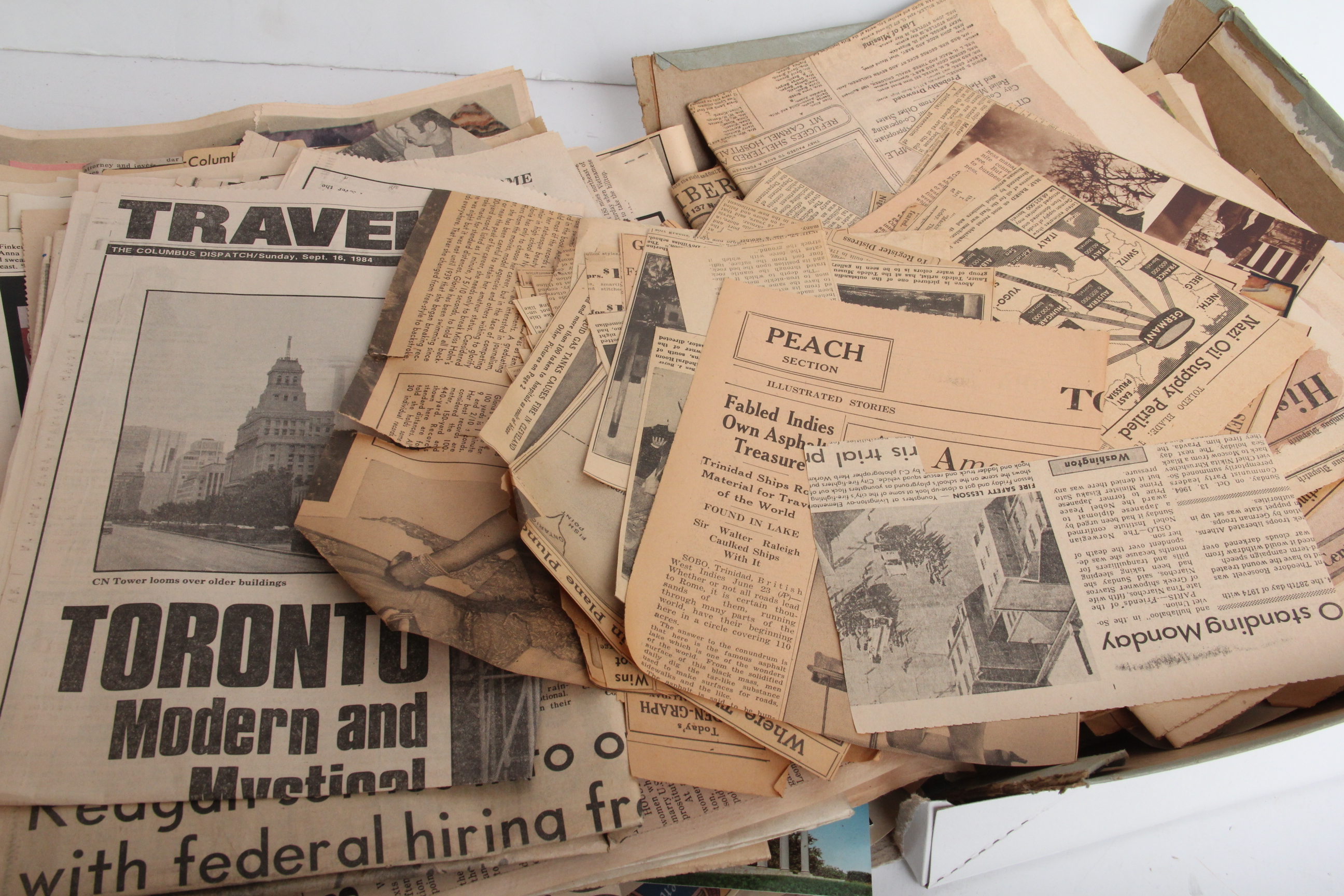 Vintage Newspaper and Magazine Clippings