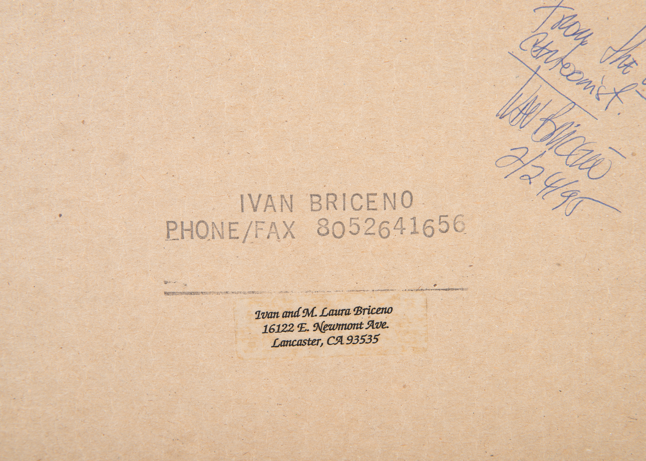 Ivan Briceno "Trial Of The Century" Drawing