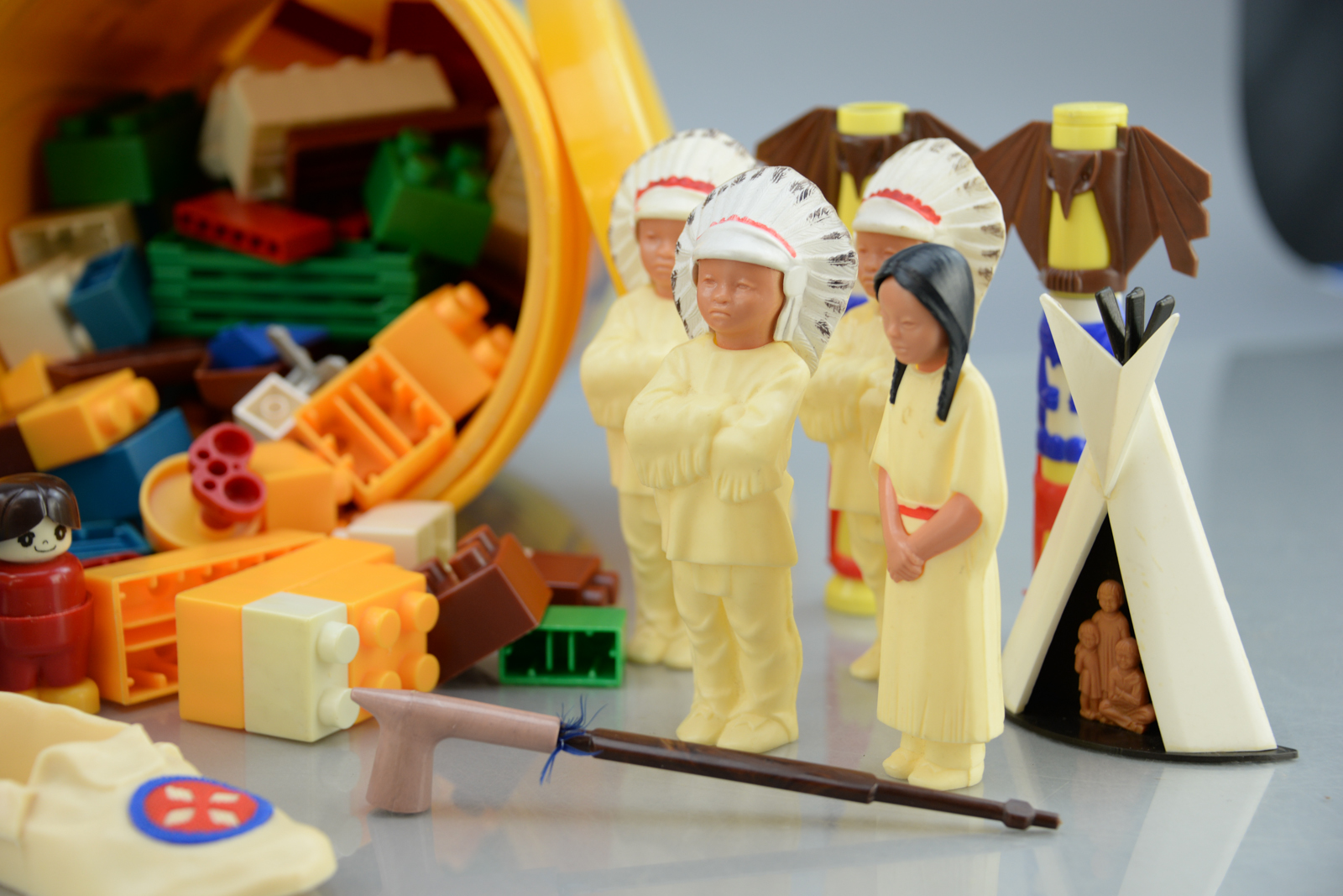 Curious George, Troll Dolls, and other Toys